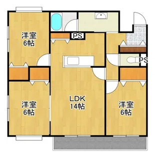 Orchid(オーキッド)【2階】の間取り