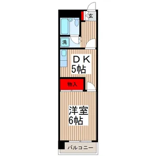 グリーンヒル【4階】の間取り