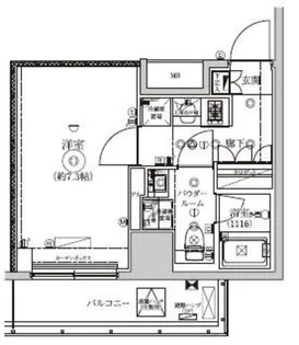 セジョリ駒込西ヶ原【4階】の間取り