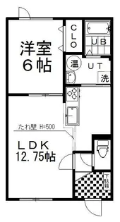 Belier(ベリエ)II【2階】の間取り