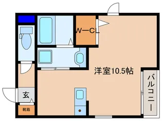 エクセレント【3階】の間取り