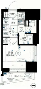 セジョリ北千住ノワール【3階】の間取り