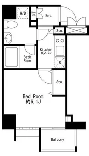 FLEG三田grato【3階】の間取り