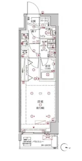 クレイシア板橋本町【4階】の間取り