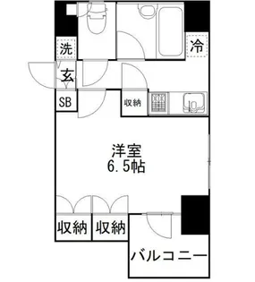 パレステュディオ神田神保町【9階】の間取り