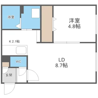 Prograce S19【2階】の間取り