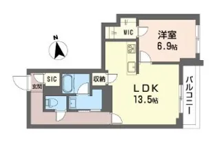 ShaMaison グランデ板橋【2階】の間取り