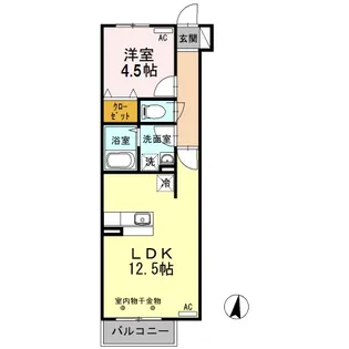 ソラーナ【3階】の間取り