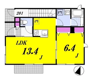 ShaMaison シャルマン A【1階】の間取り