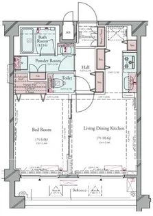 プラシア蒲田 THE GRAND RESIDENCE【5階】の間取り