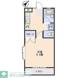 リベルテ【1階】の間取り