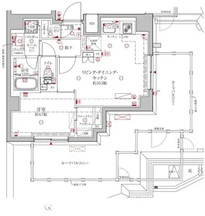 クレイシアIDZ練馬富士見台【8階】の間取り
