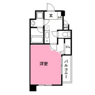 LiVEMAX MOON【6階】の間取り