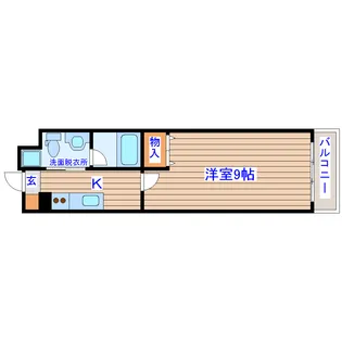 ヴィラマール河原町【3階】の間取り