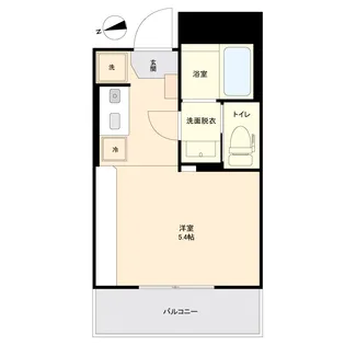 フレンシアノイエ八王子【10階】の間取り