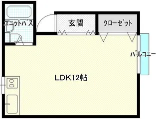 コーポTAKOJIMA【1階】の間取り