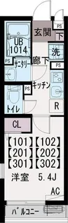 IXO白幡東町【3階】の間取り