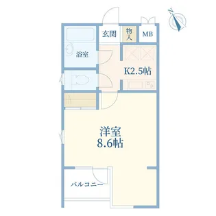 T’sPLACE【2階】の間取り