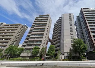 朝日ツイン目黒A【9階】の外観