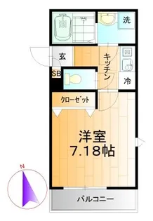 レストコート【2階】の間取り