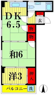 町田ファミール【2階】の間取り