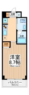 ヴァリエ原町田【3階】の間取り