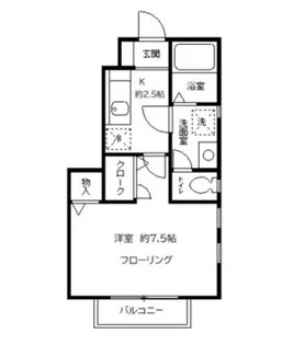ルミエール・I【1階】の間取り