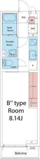 リブリ・三軒茶屋【3階】の間取り