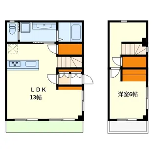 ラフィット谷原の間取り
