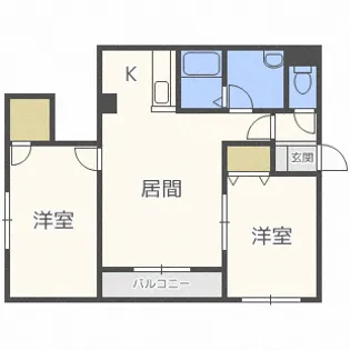 プレシャス28番館【3階】の間取り