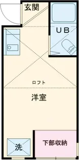 レジデンス中和泉B号棟【2階】の間取り