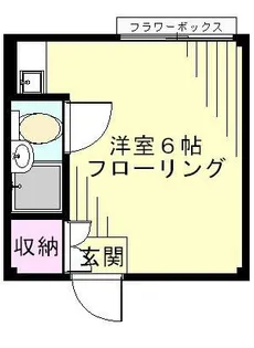 暁ドエル(アカツキドエル)【6階】の間取り