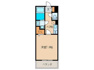 クリオコート学園通り【3階】の間取り