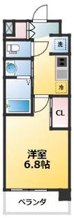 Luxe新大阪6【8階】の間取り