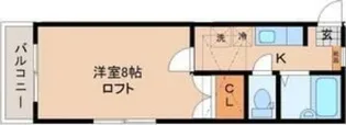 ホクトブランカ小松島【1階】の間取り