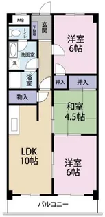 シティAZUMA【2階】の間取り