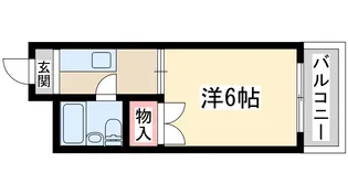 DO東三国1【6階】の間取り