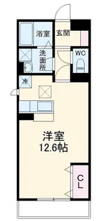 オーハネレジデンス【2階】の間取り