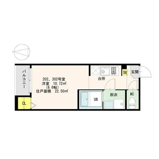 ラルーチェ【2階】の間取り