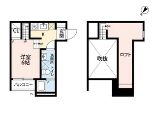 CROSS AVENUE(クロスアベニュー)春日【1階】の間取り