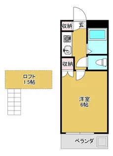 LABBI PALACE【2階】の間取り