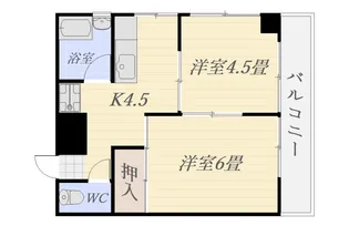 ルクール西千石【3階】の間取り