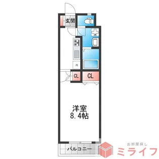 ロータスコートIII【2階】の間取り