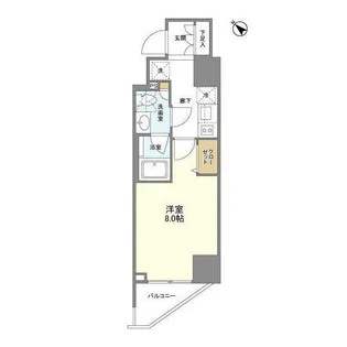 Camellia【6階】の間取り