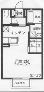 湘南APT121【1階】の間取り