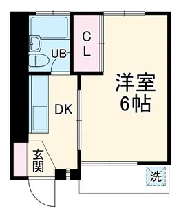コーポヤングシティ【2階】の間取り