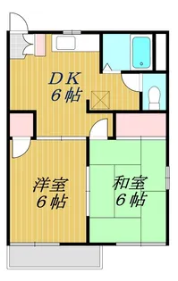 サニーフラット(柏)【1階】の間取り