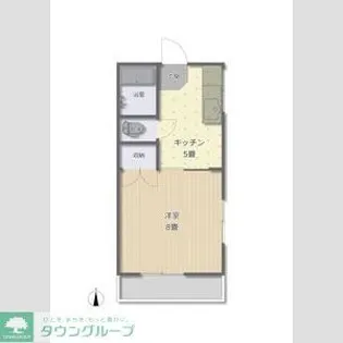 ハイム須永【1階】の間取り