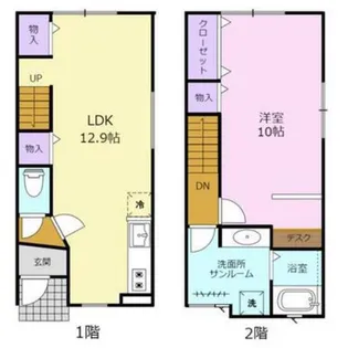 小泉町159 B号【2階】の間取り