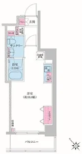 レジディア荻窪III【5階】の間取り